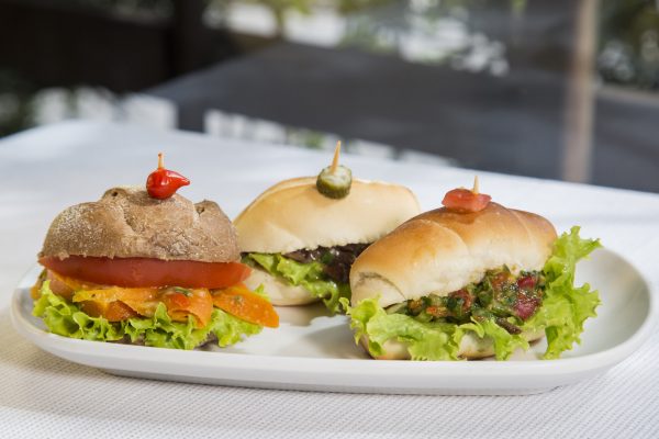 sanduíches veganos